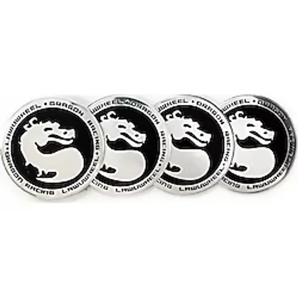 Jant Logosu Jant Göbeği Arması Sticker Amblem Mortal Kombat 4 Adet 67Mm