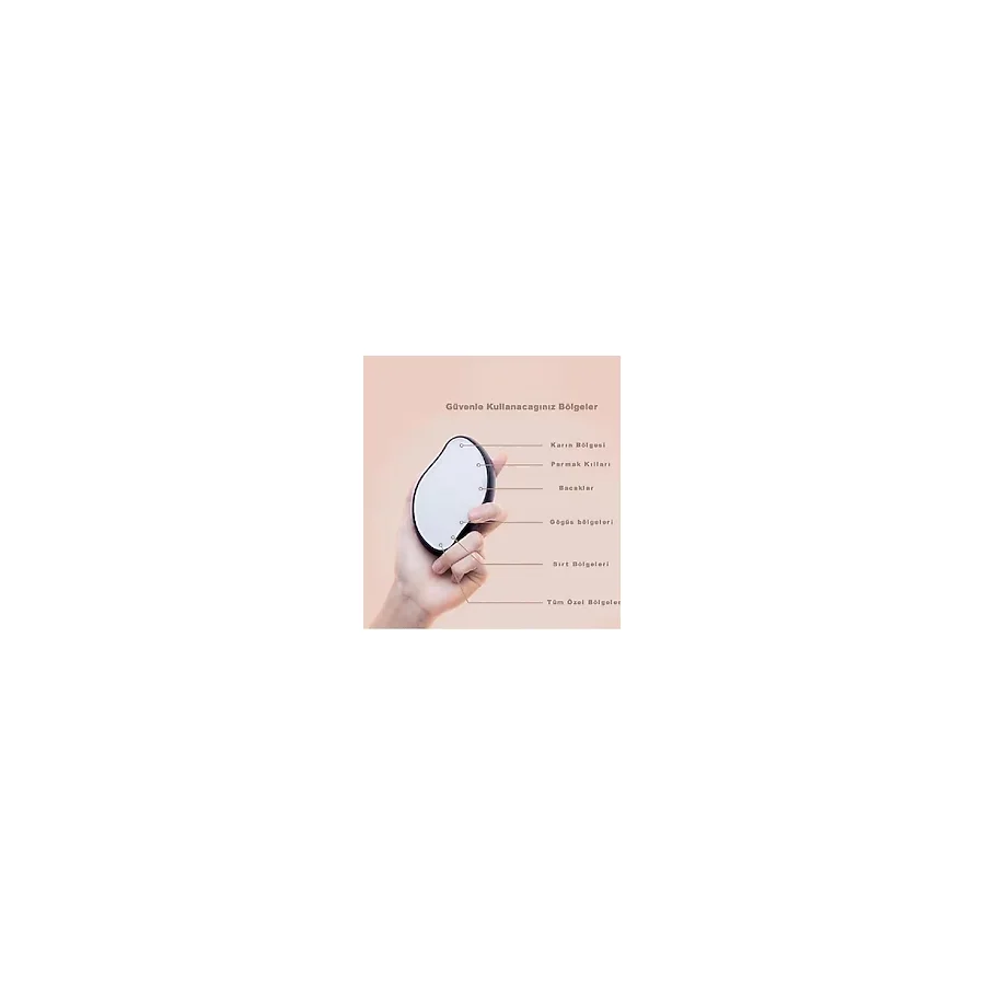 Janva Crystal Eraser Epilasyon Aleti Tüy Silgisi Tüy Alıcı Fiziksel Kristal Epilatör