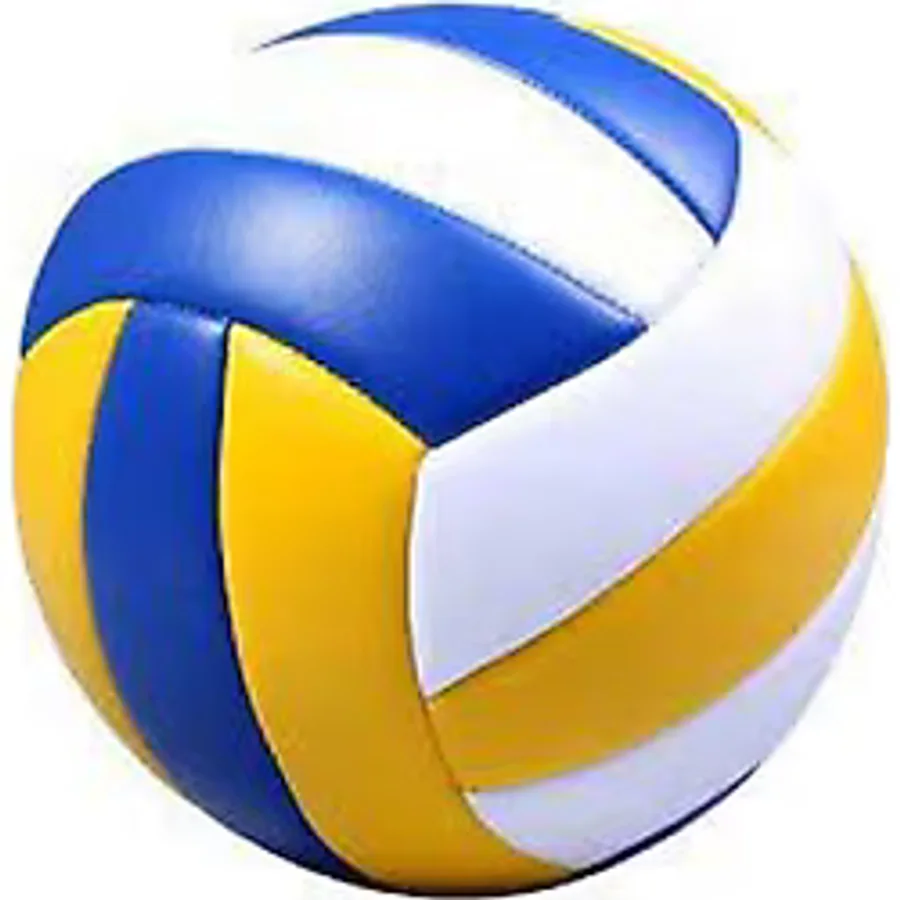 Janva Janva Voleybol Topu Dikişli Renkli Beyaz