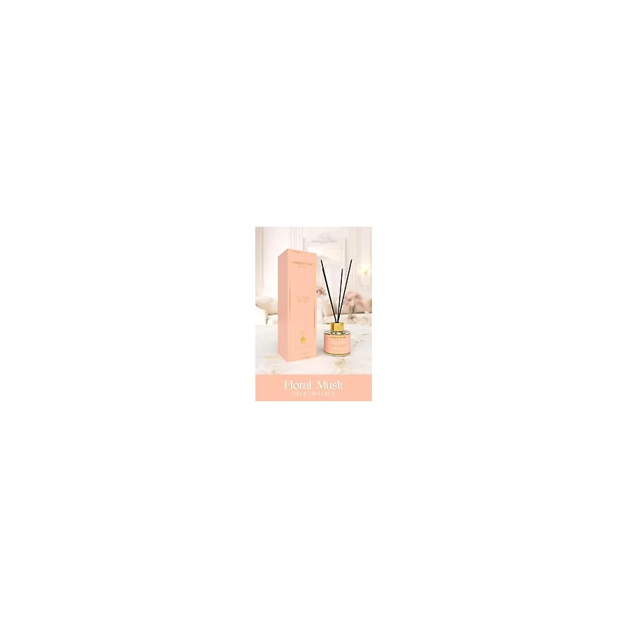 Jardin D'or Floral Musk Lux Reed Diffuser 120 ml / Çubuklu Oda Kokusu
