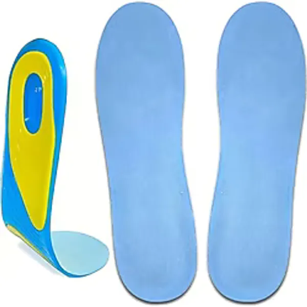 Jel Comfort Şok Emici İç Tabanlığ, Yumuşak Konforlu Spor Ayakkabı Tabanlığı, 1 Çift
