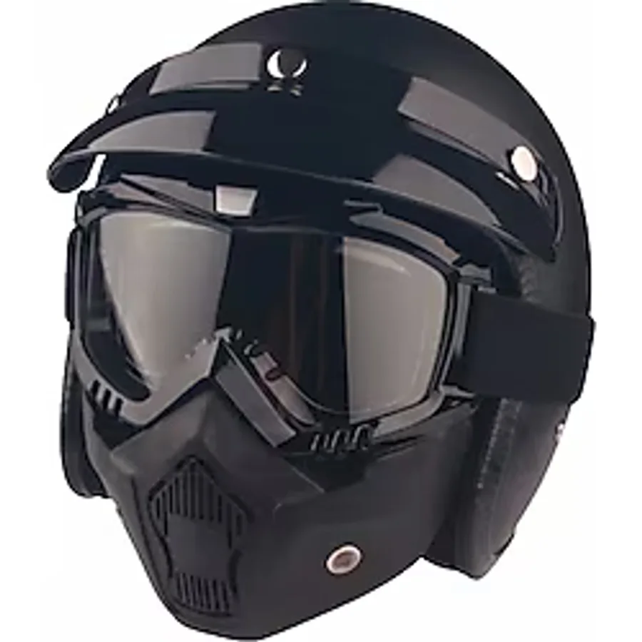 Jet Kask Maskesi Motosıklet Kask Maskesi