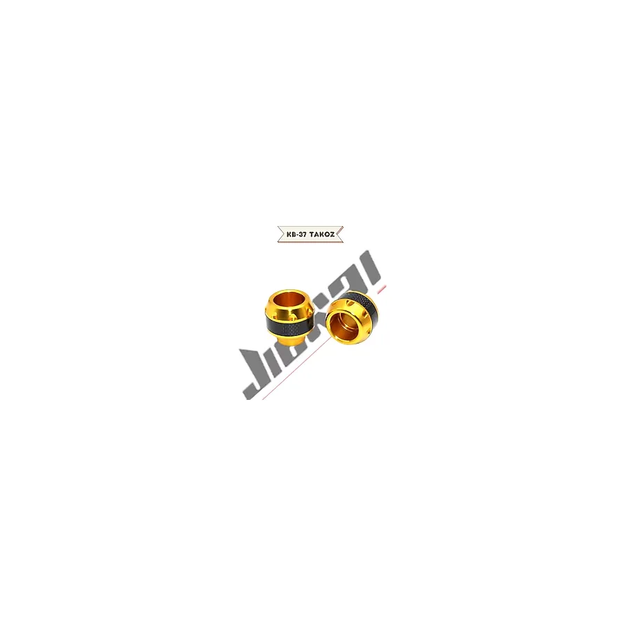 JİEKAİ Arora Cappucino 50-125uyumlu Motosiklet Teker Koruma Takozu Aks Takoz Gold xKB-37