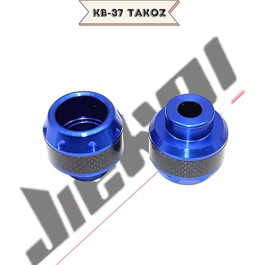 JİEKAİ KUBA BRİLLANT 50-125UYUMLU MOTOSİKLET TEKER KORUMA TAKOZU AKS TAKOZ MAVİ xKB-37
