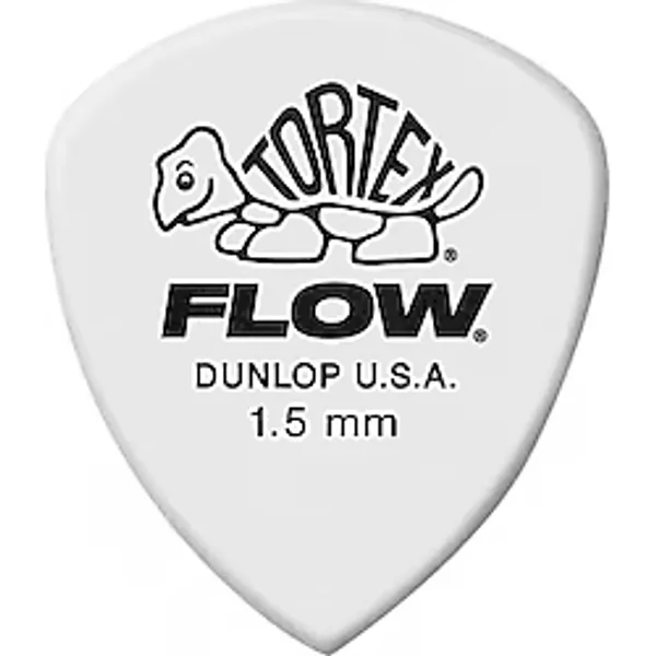 Jim Dunlop 558P1.5 Tortex Flow 12li Pena (1.5 mm)