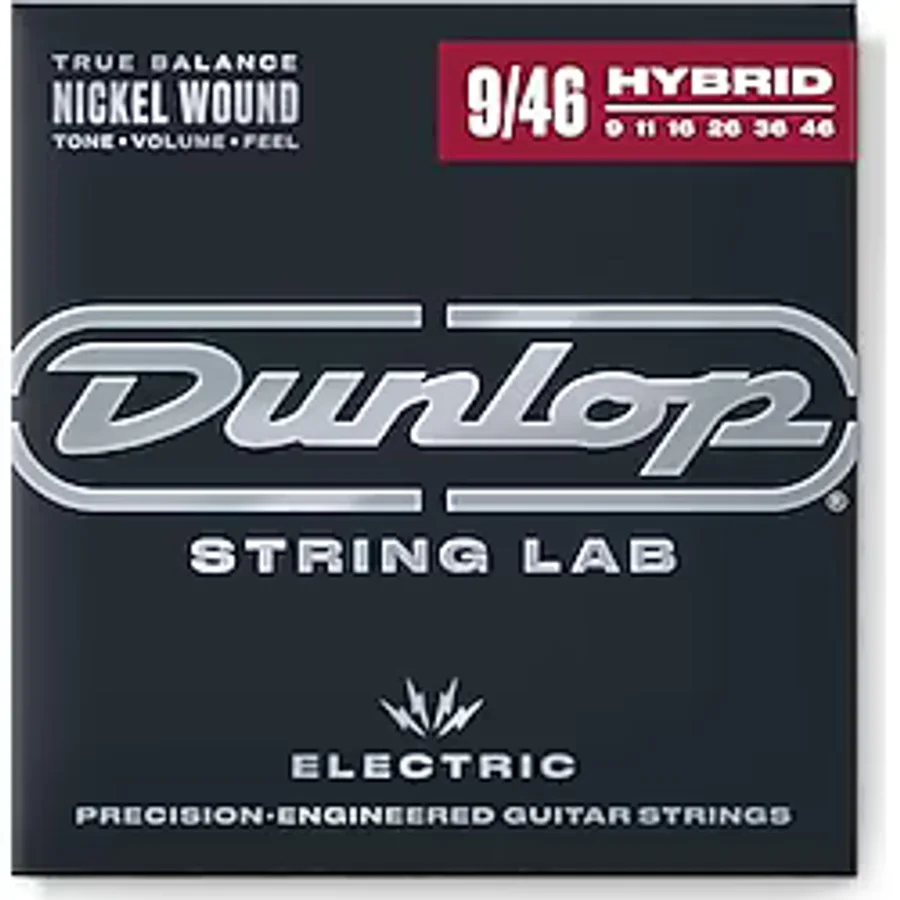 Jim Dunlop DEN0946 Nickel Wound Light Elektro Gitar Teli (9-46)