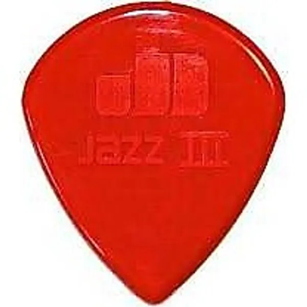 Jim Dunlop Jazz III Nylon Red Pena