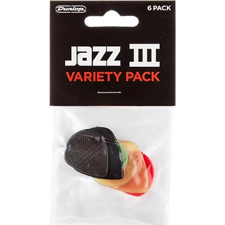 Jim Dunlop PVP103 Jazz Variety 6lı Paket Pena