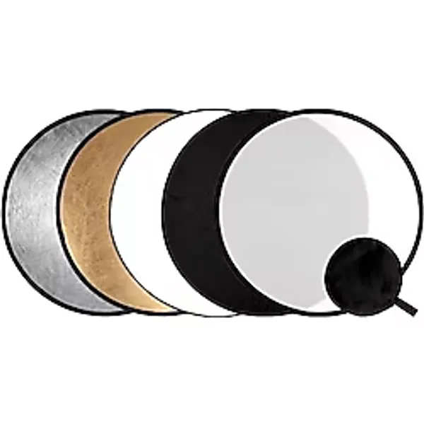 JINBEI 110cm 5-in-1 Yuvarlak Yansıtıcı Reflektör Paneli