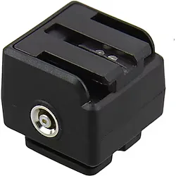 JJC JSC-5 Sony Flaş Adaptörü (Canon Nikon gibi Standart Flaş Kızaklı Makinelerde Sony Minolta Flaş Kullanım Adaptörü)