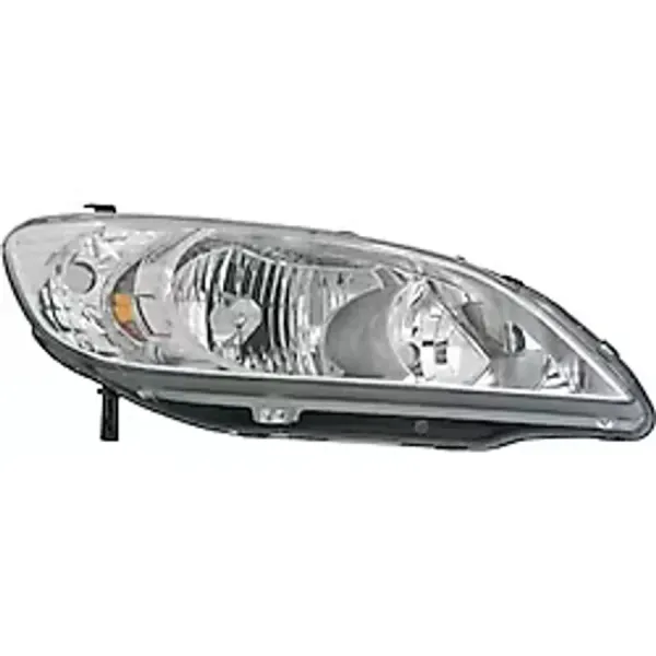 JMC Honda Cıvıc- Sd- 04/05; Far Lambası Sol Manuel (Sinyali Sarı)(Camı Setli) (Park Lamba Deliksiz)