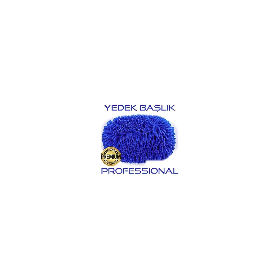 Jo Moyner Mikrofiber Püsküllü Araba Yıkama Temizleme Fırçası Araba Yıkama Mopu Yedek Başlığı 1 Adet JM532 Model İçin