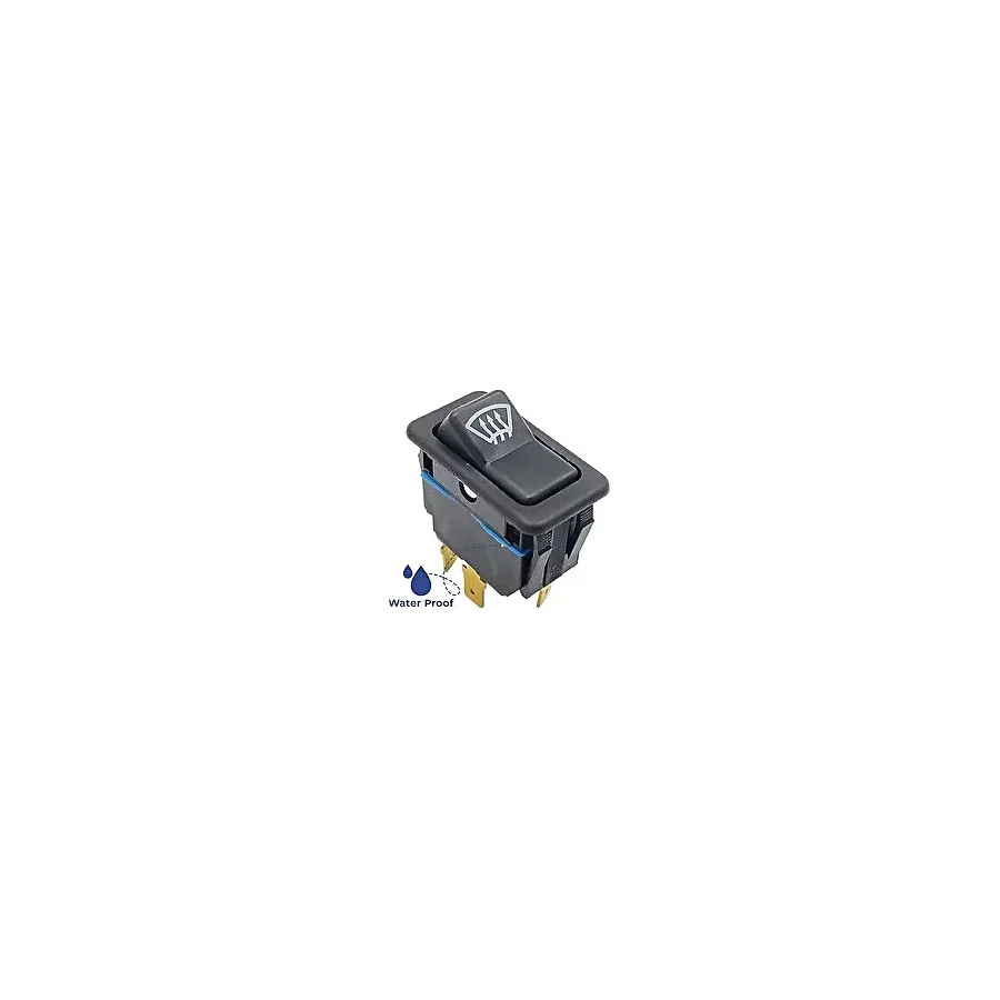 John Deere Çim Biçme Makinesi Bahçe Traktörü Isıtma Havalandırma Butonu Rocker Anahtar Switch 4 Pin On-On Su Geçirmez IP67 - AM117324