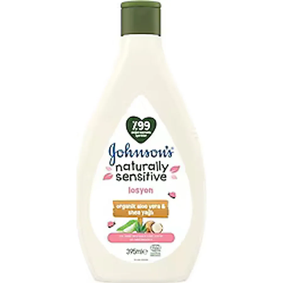 Johnson's Baby Naturally Sensitive Losyon 395 ml
