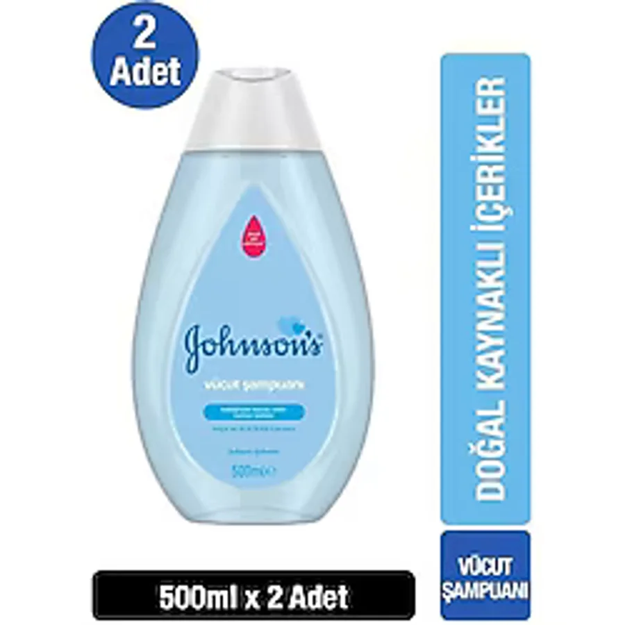 Johnson's Baby Vücut Şampuanı 500 ml 2 Adet