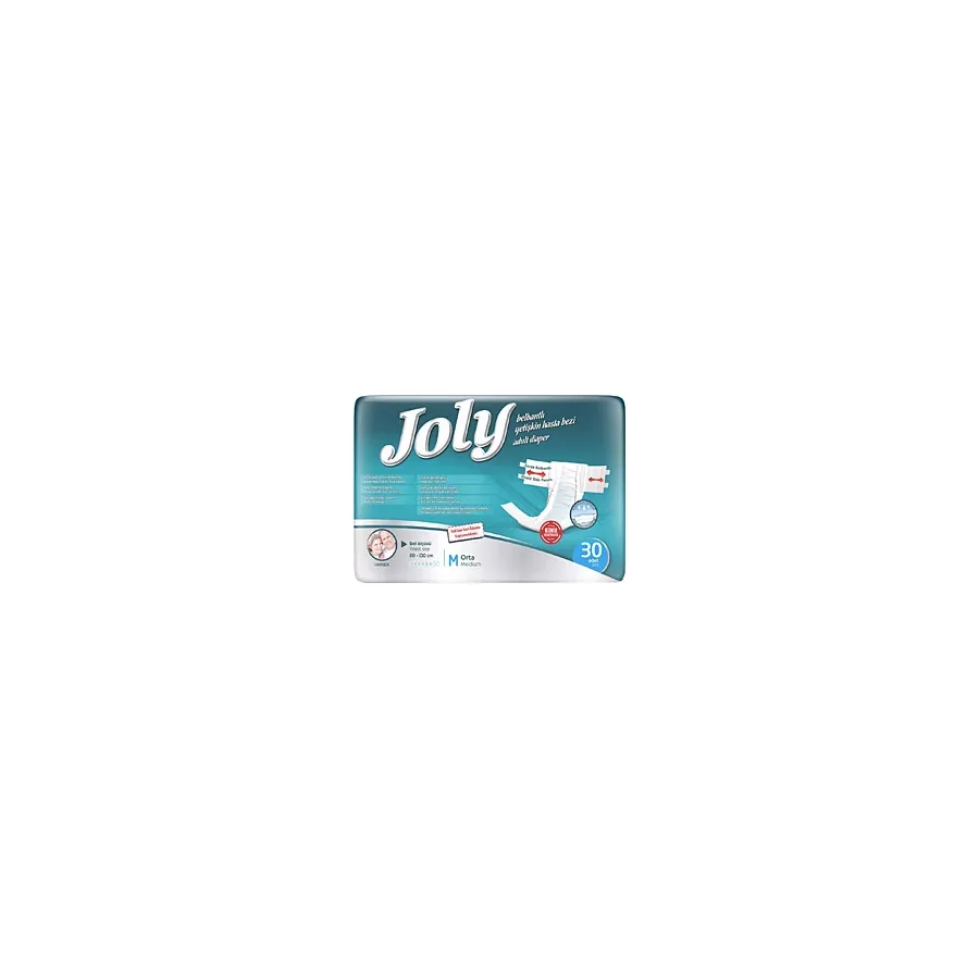 Joly Belbantlı Orta Boy M 30'lu 4 Adet Hasta Bezi