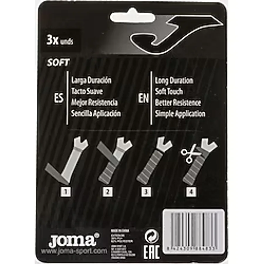 Joma Siyah Tenis Overgrip 3'lü