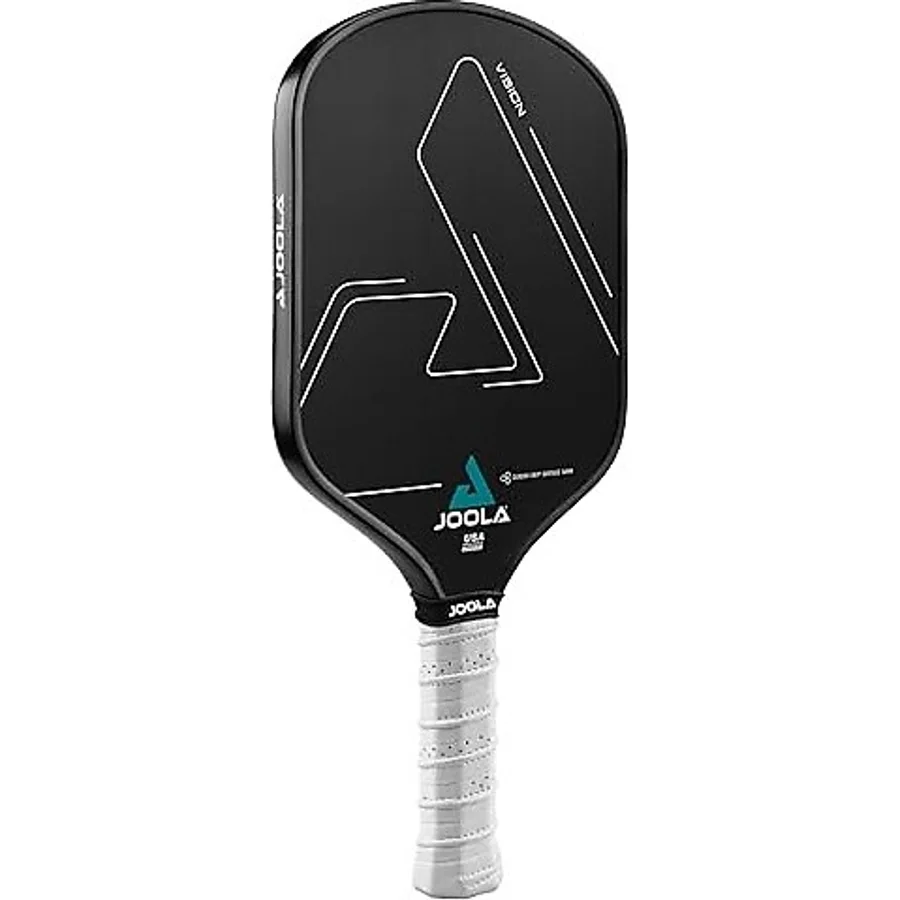 JOOLA Görüş Pickleball Küreği Dokulu Karbon Kavrama Yüzey Teknolojisine Sahip Maksimum Dönüş ve İlave Güç ile Kontrol için - Polipropilen Petek Çekirdek Pickleball Raketi 16 mm