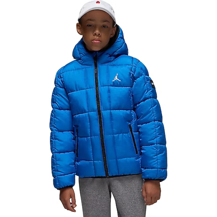 Jordan Essential Midweight Puffer 95F009 Kapüşonlu Çocuk Şişme Mont