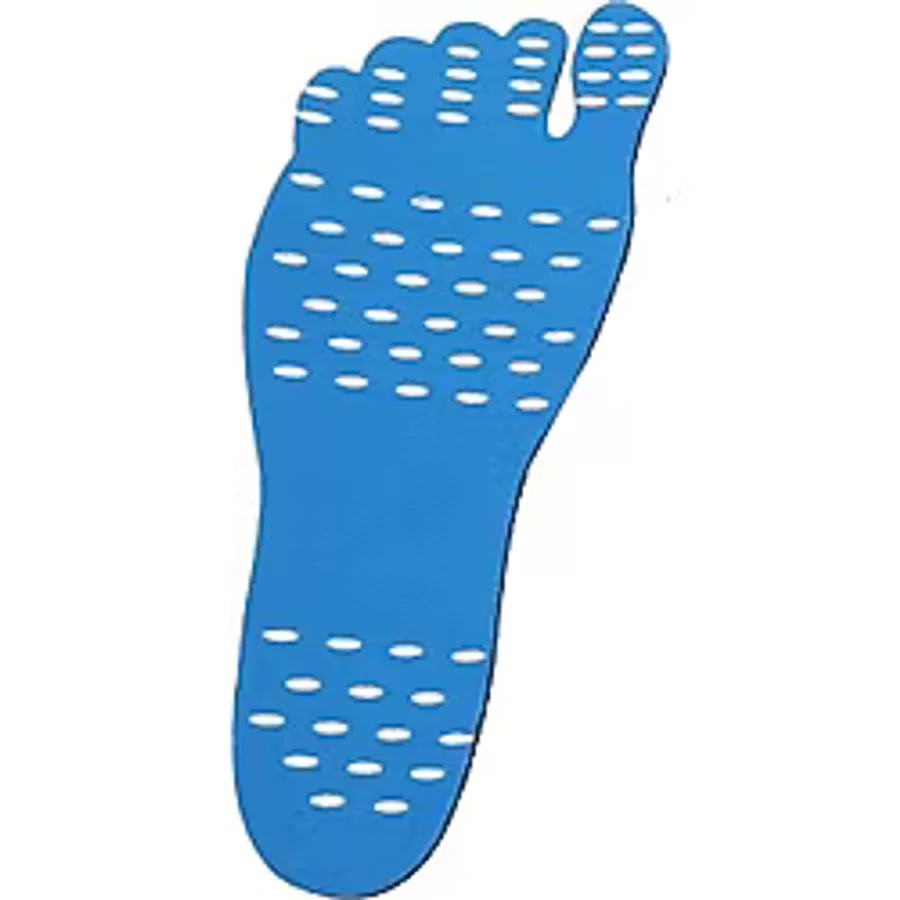 Joysmart Foot Pad Deniz Ayakkabısı Terlik Insole Kaymaz Plaj Havuz Spa Ayak Bandı - Mavi