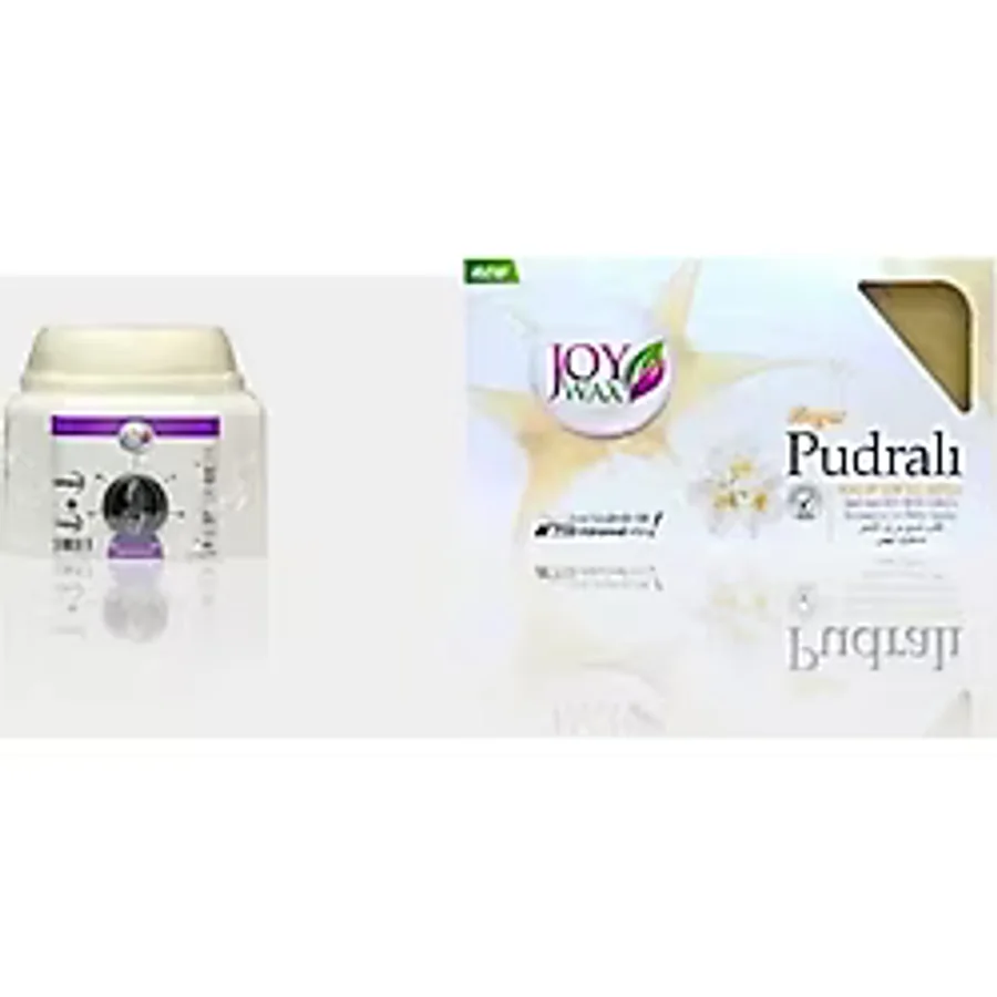 Joywax Isıtıcı Kazan + Kalıp Sir Ağda Beyaz Pudralı 500 Gr