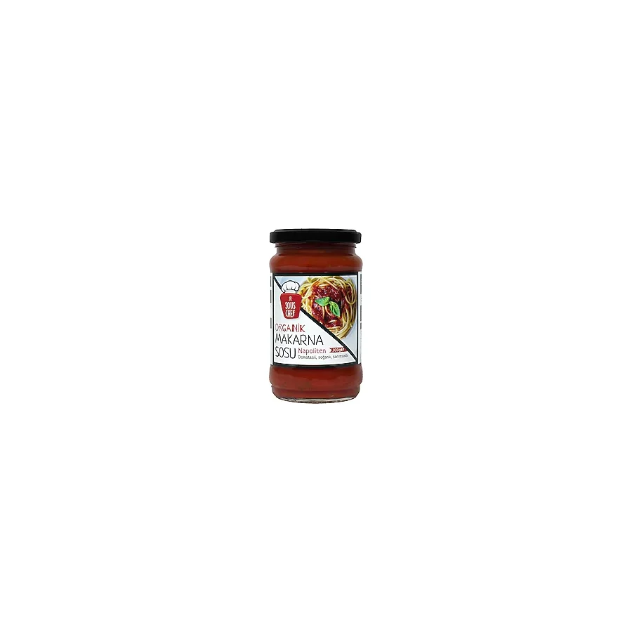 Jr. Sous Chef Organik Napoliten Makarna Sosu 300 gr