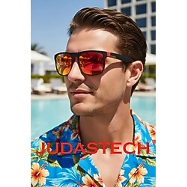 Judas L14 Polarize Sürüş Spor Aktivite Unisex Güneş Gözlüğü - Renk