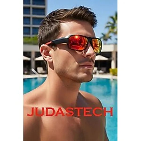 Judas S15 Polarize Sürüş Spor Aktivite Unisex Güneş Gözlüğü - Cam Renk