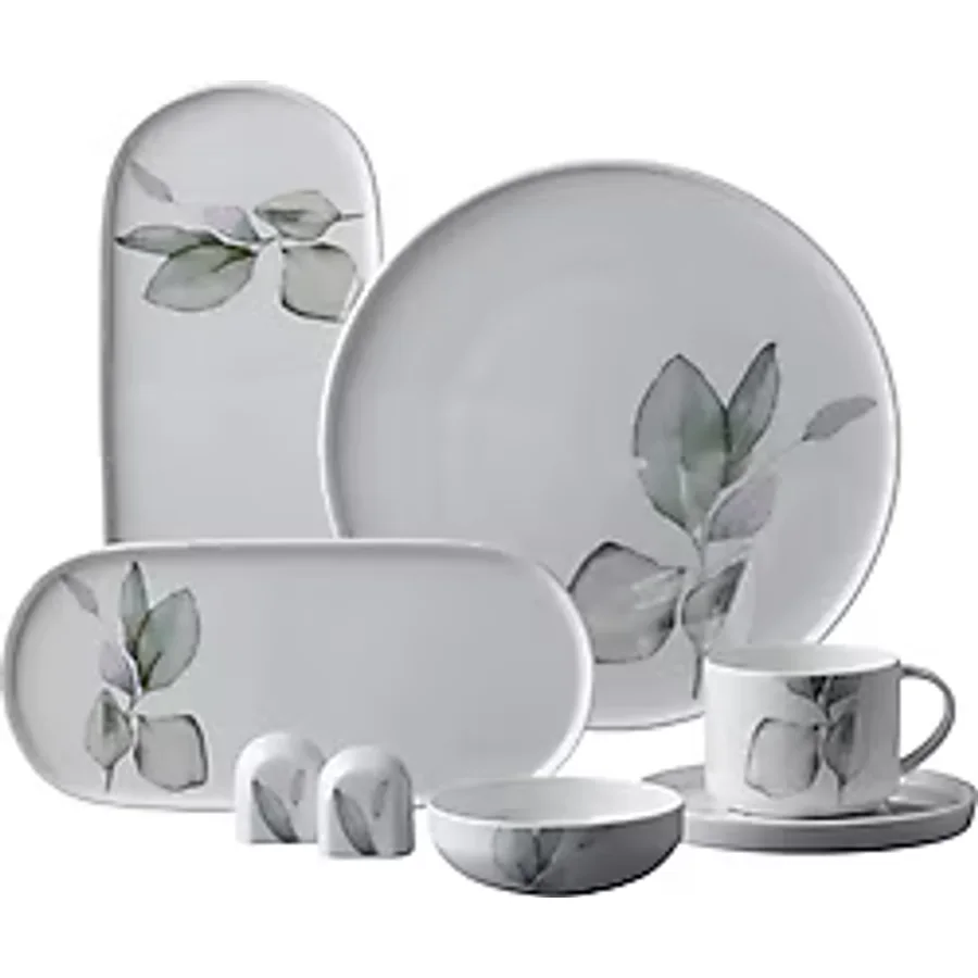 Jumbo Leaf Verdance 26 Parça 6 Kişilik Kahvaltı Takımı