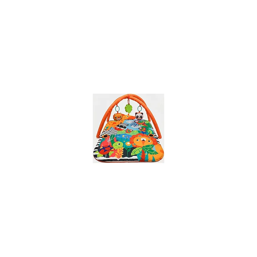 Jungle Play Halısı Bebek Aktivite Halısı Oyuncaklı Oyun Halısı Minderi