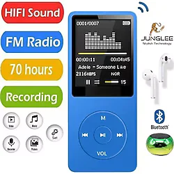 JUNGLEE 8GB DAHİLİ HAFIZALI BLUETOOTHLU MP3-MP4 ÇALAR FM RADİO DAHİLİ HOPARLÖR EKRANLI MÜZİK ÇALAR