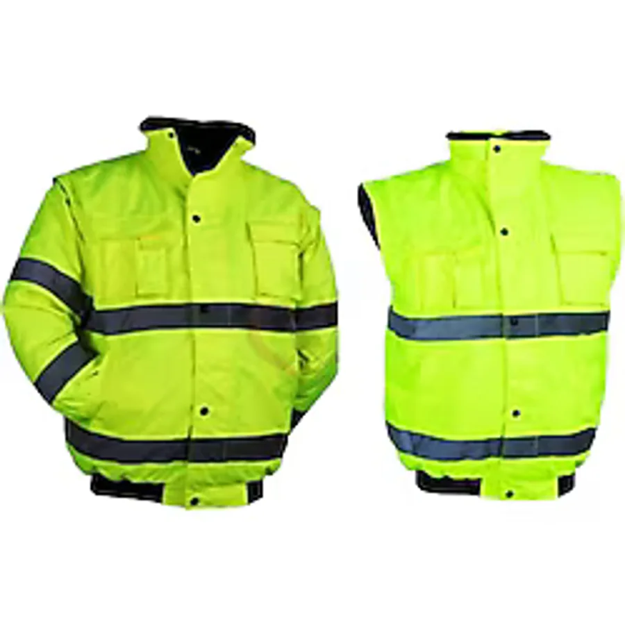 Junıor Junior Jn 1021F Kolu Çıkmalı Oxford Reflektörlü Mont (Sarı) - Renkli