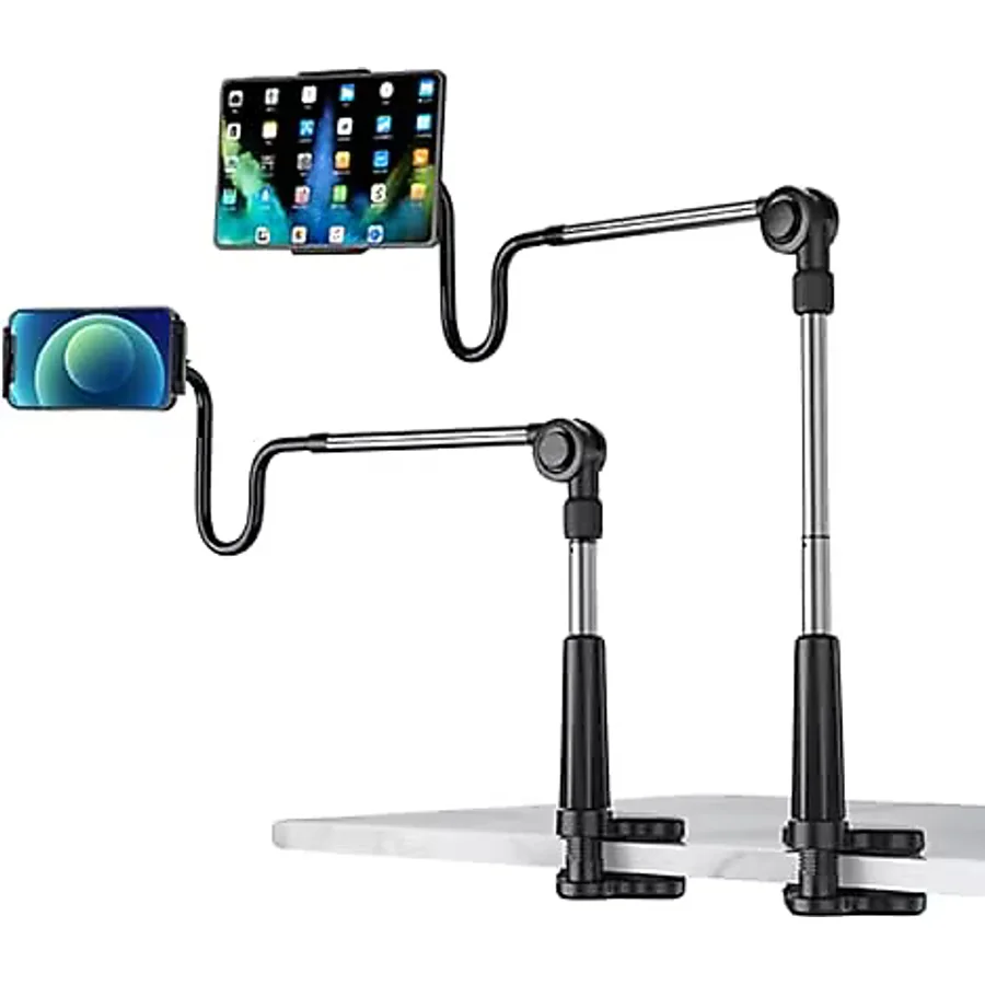 Juo 360° Dönen Uzun Kollu Ayarlanabilir Tablet ve Telefon Tutucu Stand