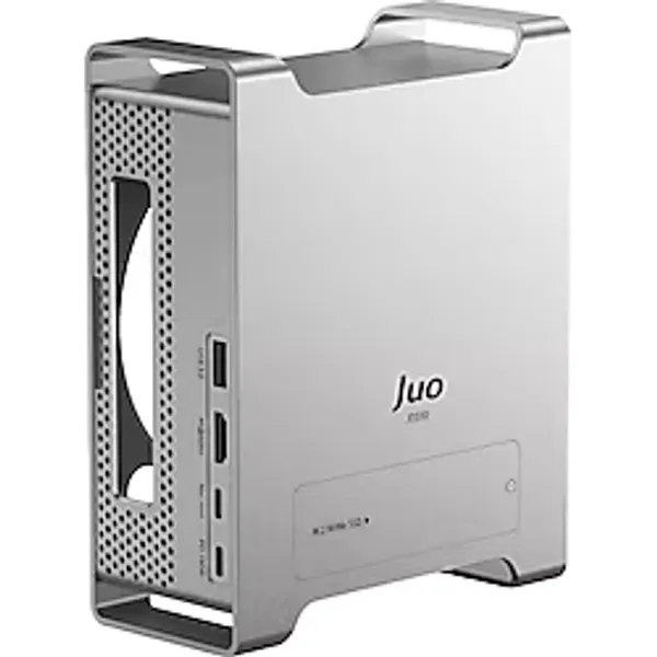 Juo Mac Mini M6, M5 Pro, M4 için Dock Station NVMe SSD Kutusu USB Çoklayıcı Hub 10Gbps 4K 60Hz HDMI SD/TF 4.0 Kart Okuyucu 100W PD Alüminyum Stand