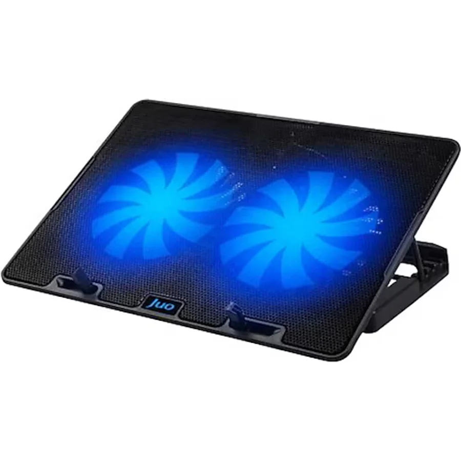 Juo Windy Led Aydınlatmalı 2 Fanlı Laptop Soğutucu
