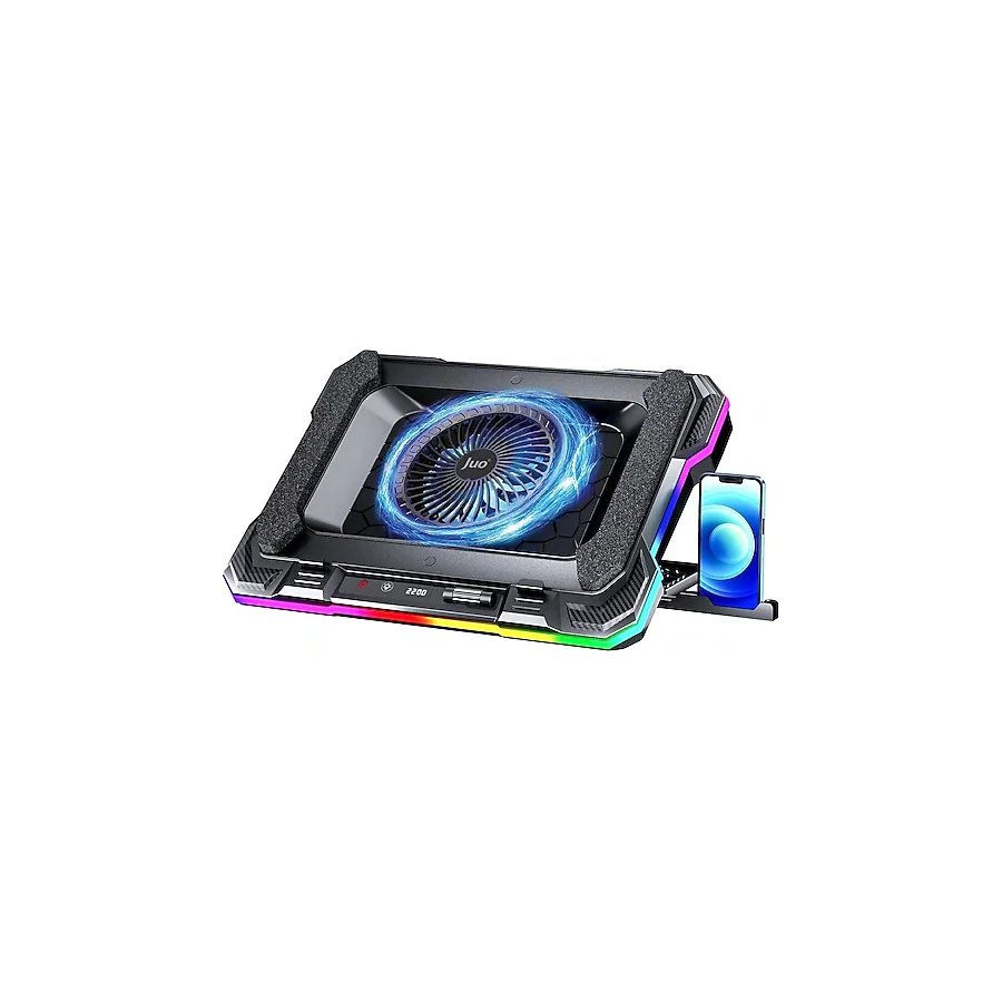 Juo Yeti RGB Fanlı USB 2.0 14"-19" Laptop Soğutucu