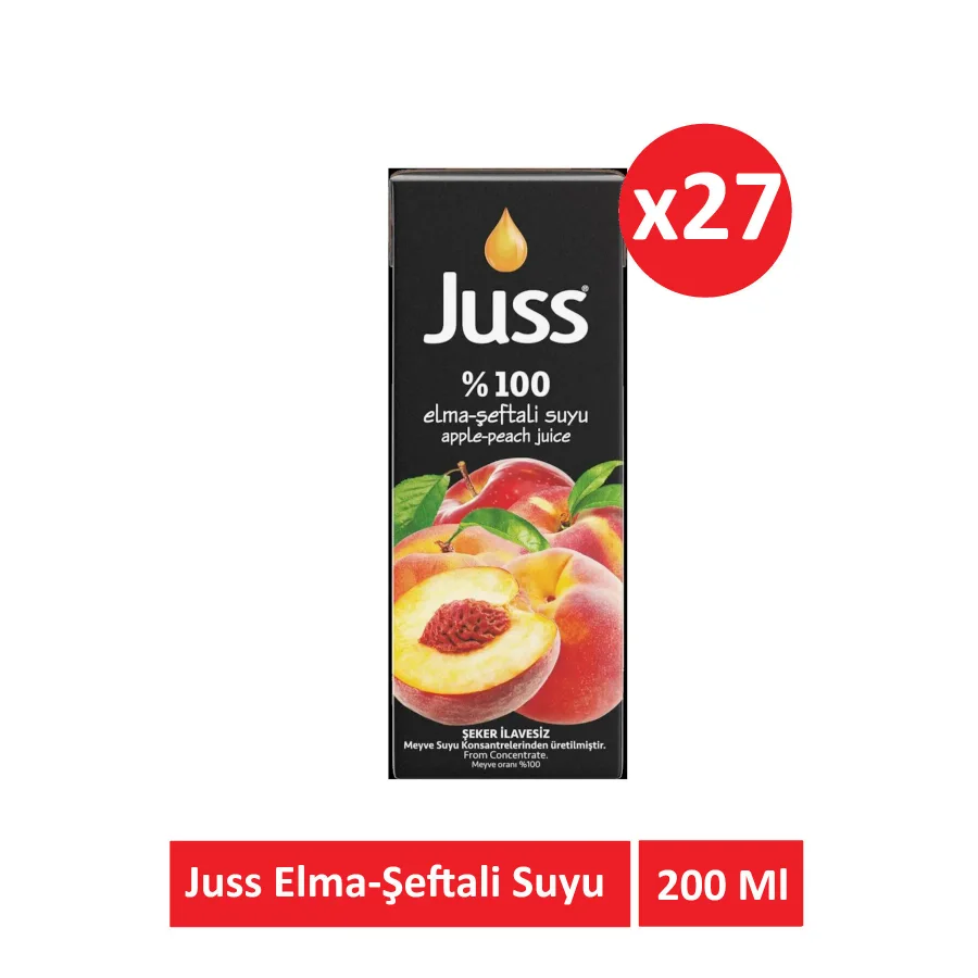 Juss 1 lt Şeftali Nektarı