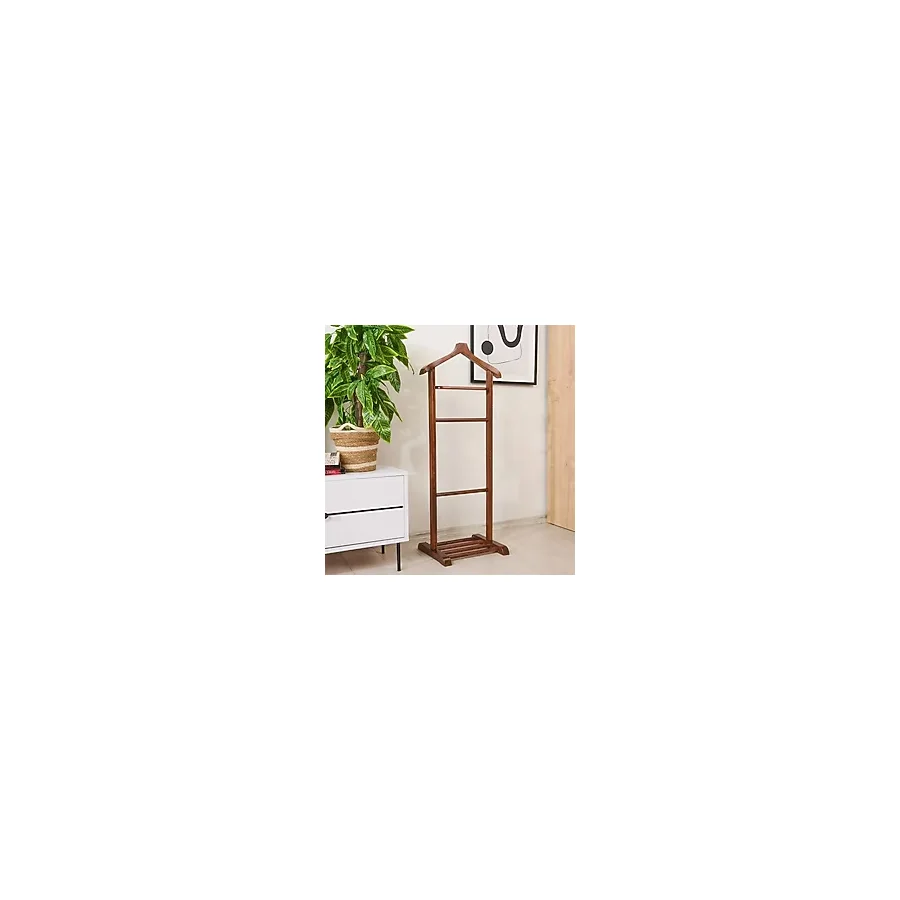 Just Home Tek Tepeli Dilsiz Uşak - Ceviz - 120 cm
