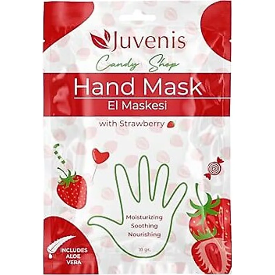 Juvenis Candy Shop Çilekli El Maskesi