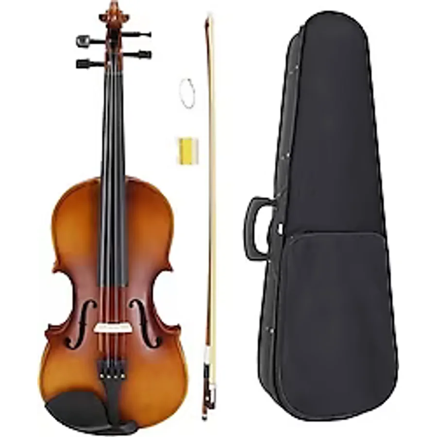 Jwin VL-800S 4/4 Çantalı Mat Ahşap Tam Boy Keman