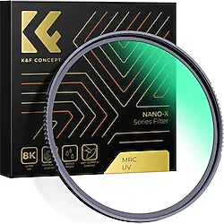 K&F CONCEPT 67mm Nano-X MCUV Çok Katmanlı 8K UV Filtre