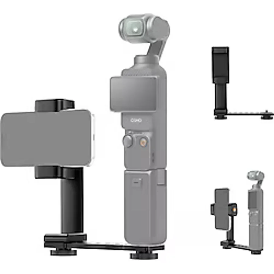 K&F CONCEPT DJI Osmo Pocket 3 uyumlu Telefon tutucu stand SETİ