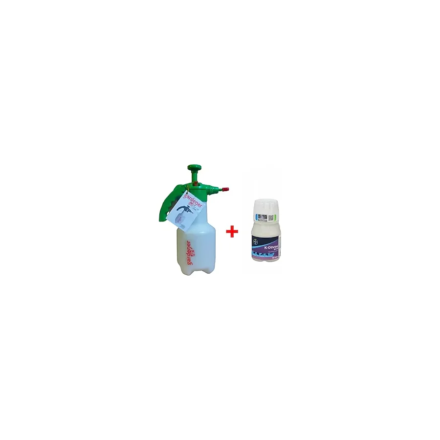 K-Othrine Envu Sc50 50Ml Kara Sinek, Sivri, Güve Ilacı Ve 2Lt Gardener Basınçlı Ilaçlama Pompası