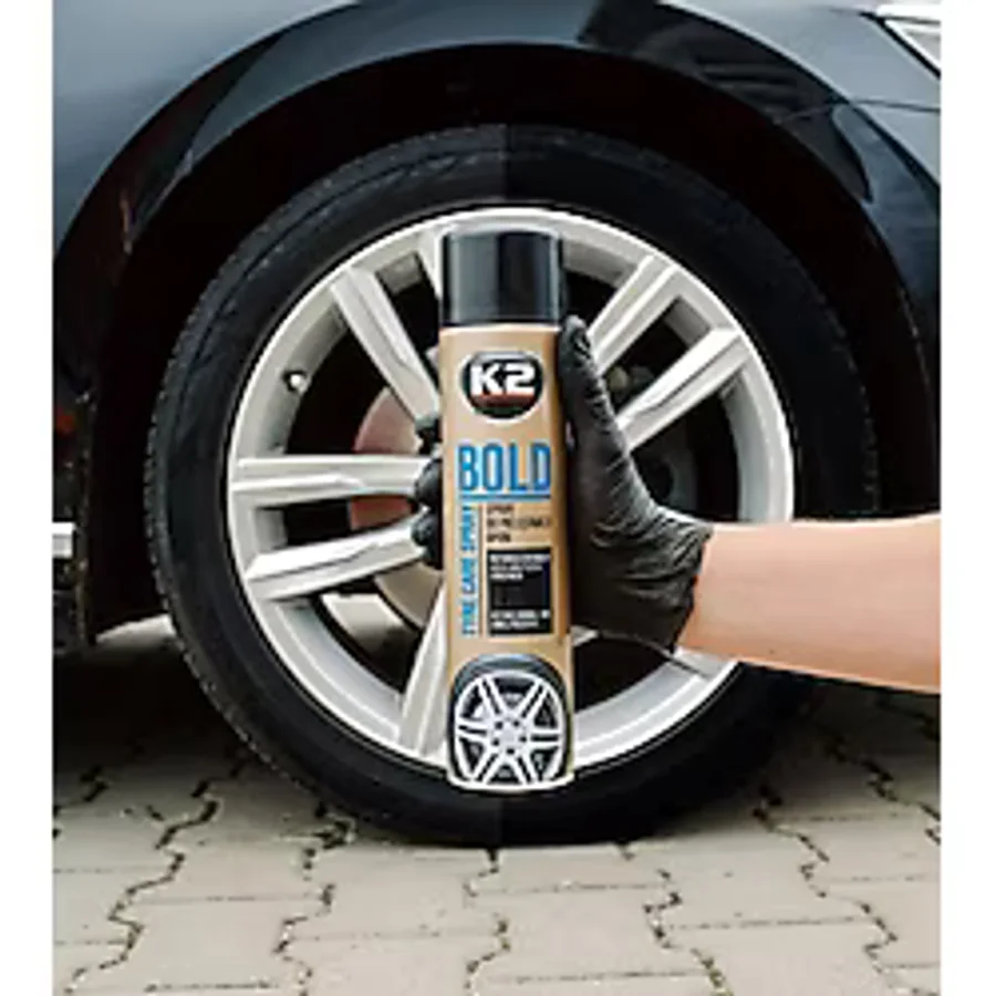 K2 Bold 600 ml Lastik Parlatıcı ve Koruyucu Sprey