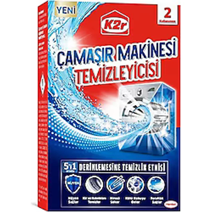 K2R Çamaşır Makinesi Temizleyicisi 2x75 gr
