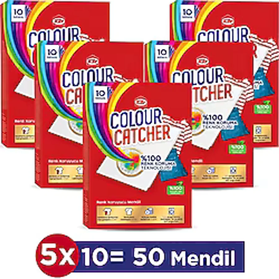 K2R Colour Catcher Renk Koruyucu Mendil 10'lu 5 Adet