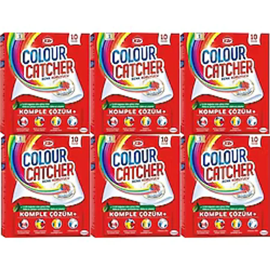 K2R Colour Catcher Renk Koruyucu Mendil 10'lu 6 Adet