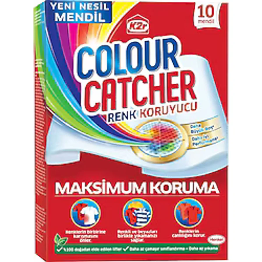 K2R Colour Catcher Renk Koruyucu Mendil 10'lu