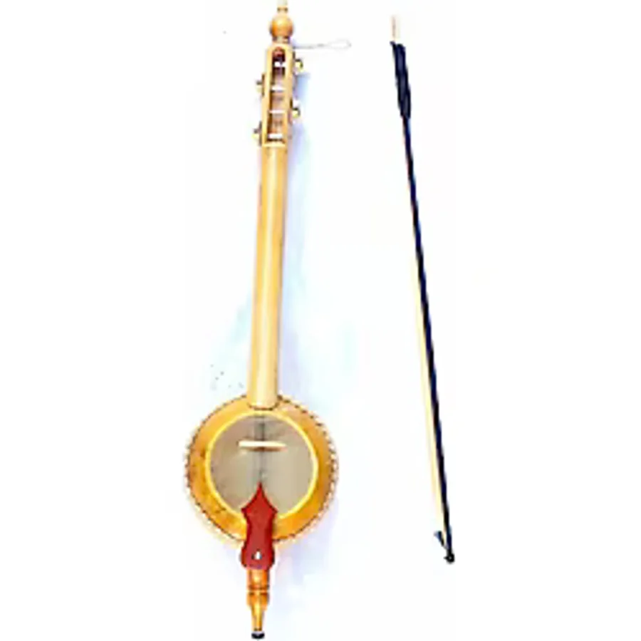 Kabak Kenamane, Quality 4 Courses Gourd Kabak Kemane W/ Bag - Altın