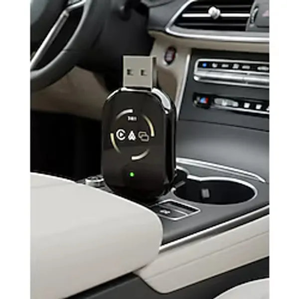 Kablosuz Carplay Android Auto Dönüştürücü Kablo Derdi Olmadan Bağlantı